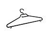 Вешалка-плечики пластик р-р 52-54 для легкой одежды Casual-3 Р1880; 9088