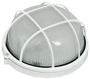 Светильник НПП 1302 60Вт  IP54 бел.круг с решеткой ИЭК LNPP0-1302-1-060-K01