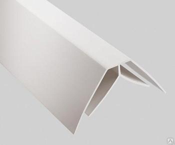 Профиль для панелей ПВХ внутренний 5 мм белый